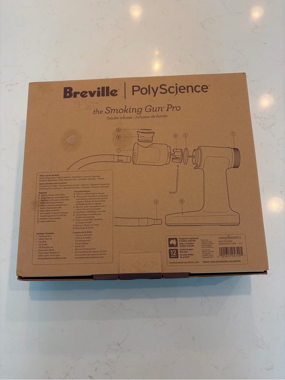 Breville Polyscience Smoking Gun Pro New in Box - Picture 3 of 8